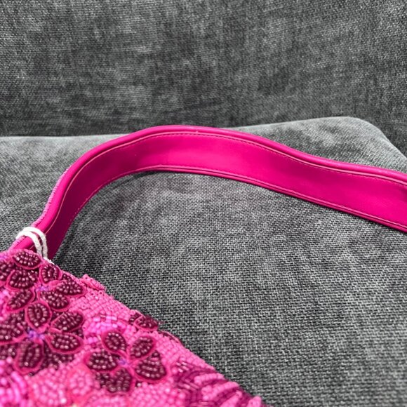 Staud Tommy Beaded Shoulder Bag Blossom Garden Party - Picture 11 of 16